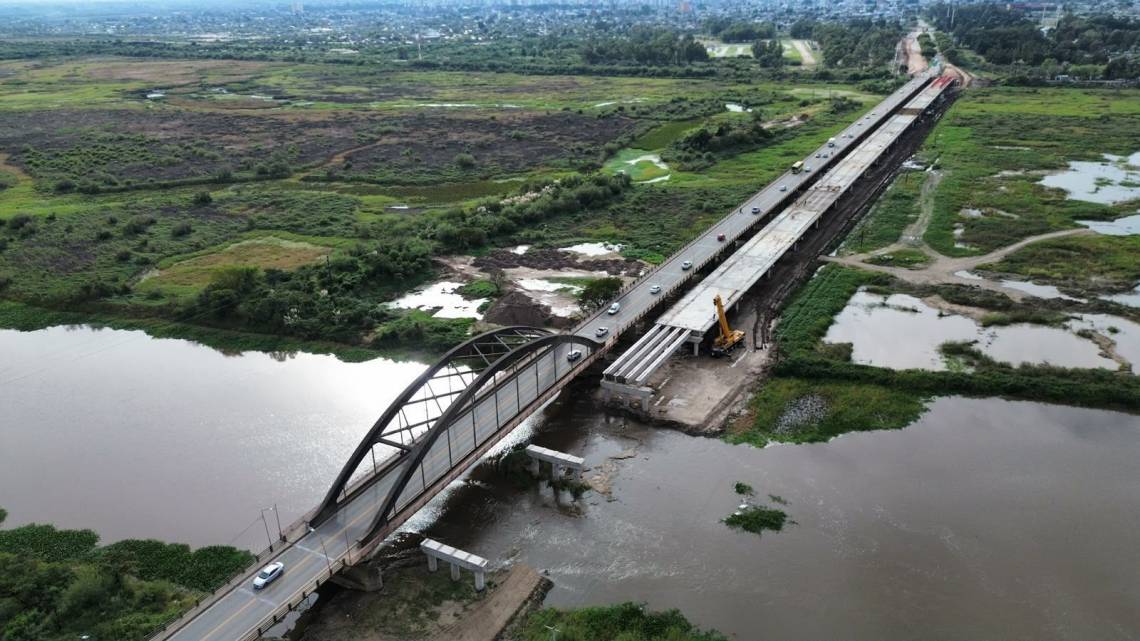 El Gobierno provincial destacó que el nuevo Puente Carretero 
