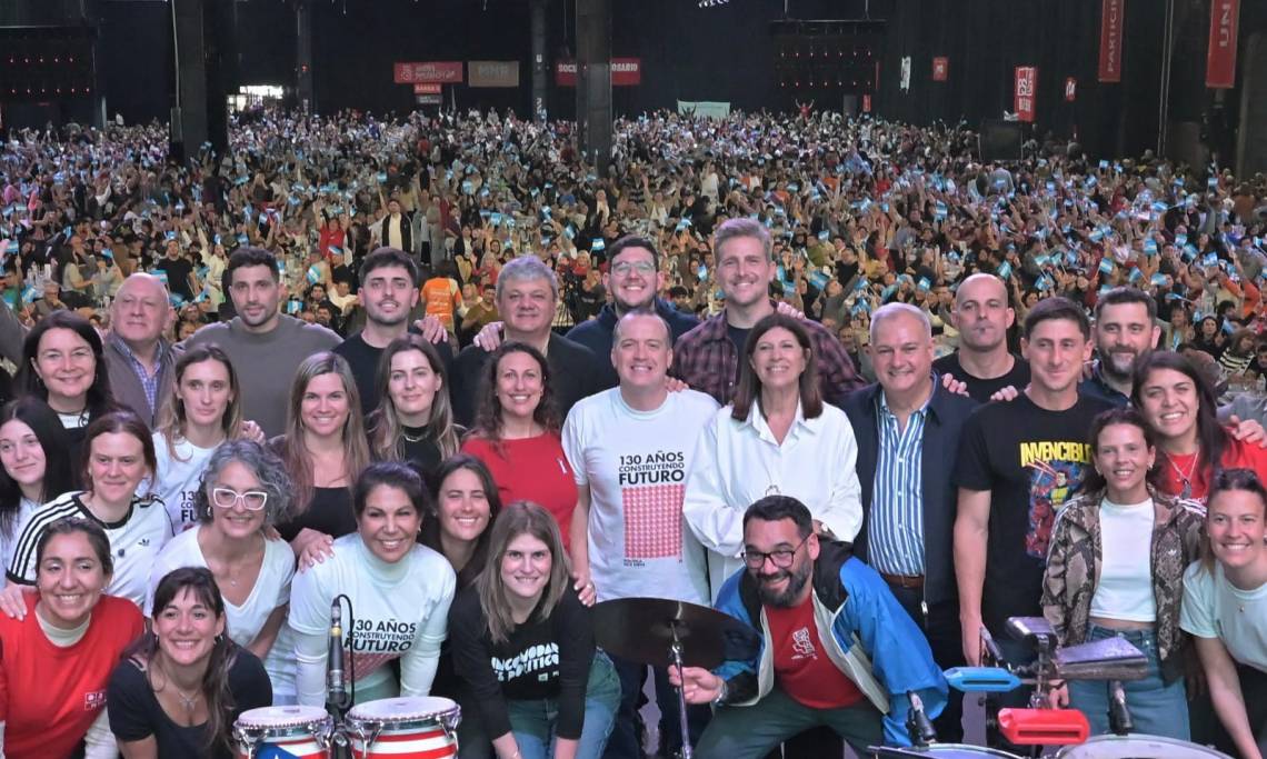 El Socialismo celebró sus 130 años en Rosario, con la mira puesta en 2027