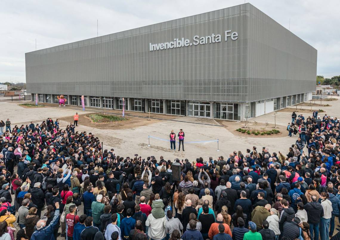 Santa Fe: inauguraron el estadio que se utilizará para los Juegos Suramericanos