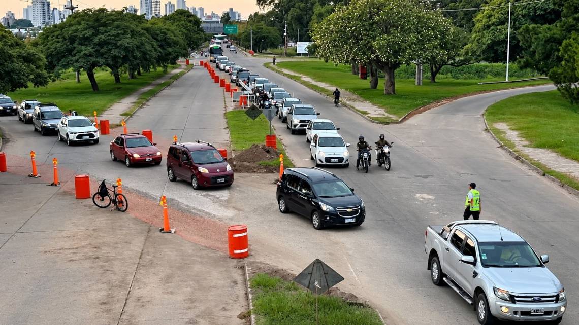 Puente Carretero: desde este jueves todo el tránsito circulará por la nueva calzada del lado de Santa Fe
