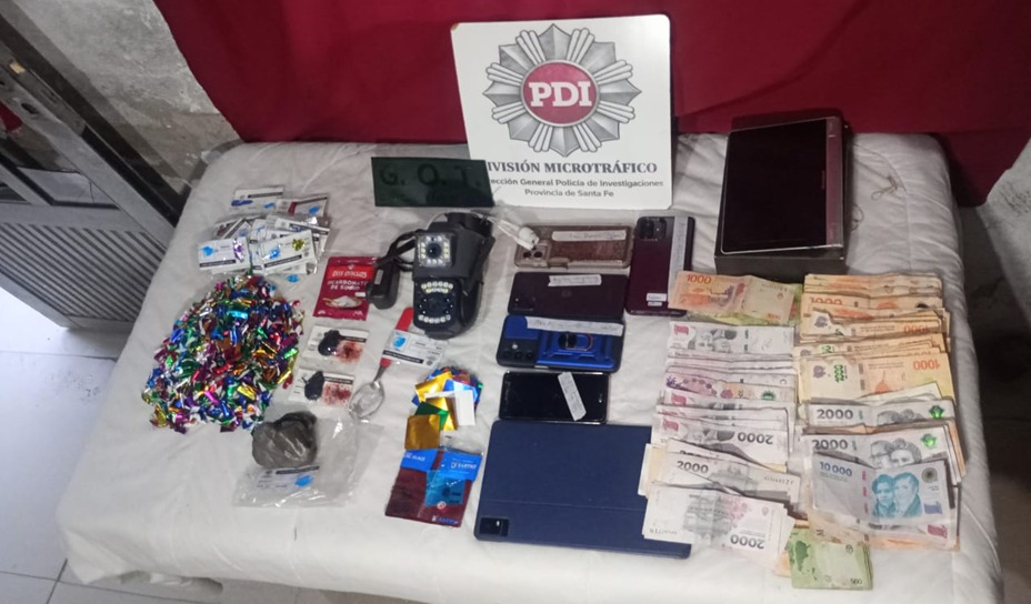 Secuestraron cocaína, marihuana y tres revólveres en allanamientos por venta de droga al menudeo