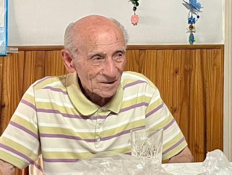 Murió José De La Fuente, a pocos días de cumplir 103 años