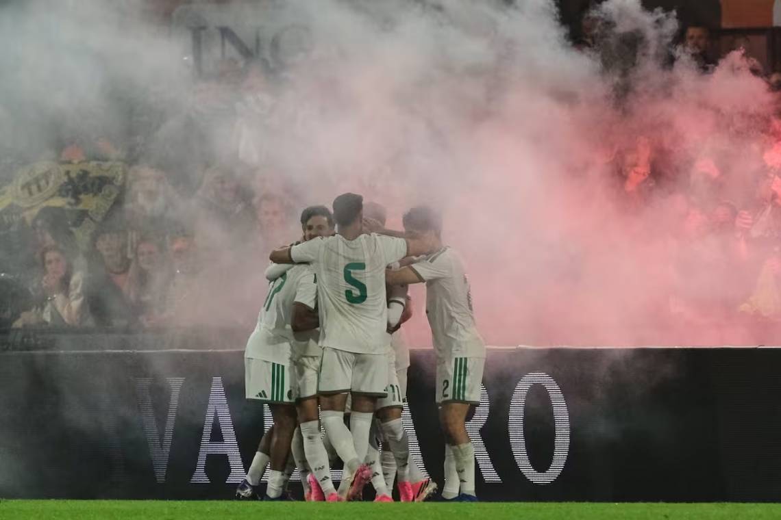 Argelia, primer rival de Argentina, sorprendió a Países Bajos en la previa del Mundial