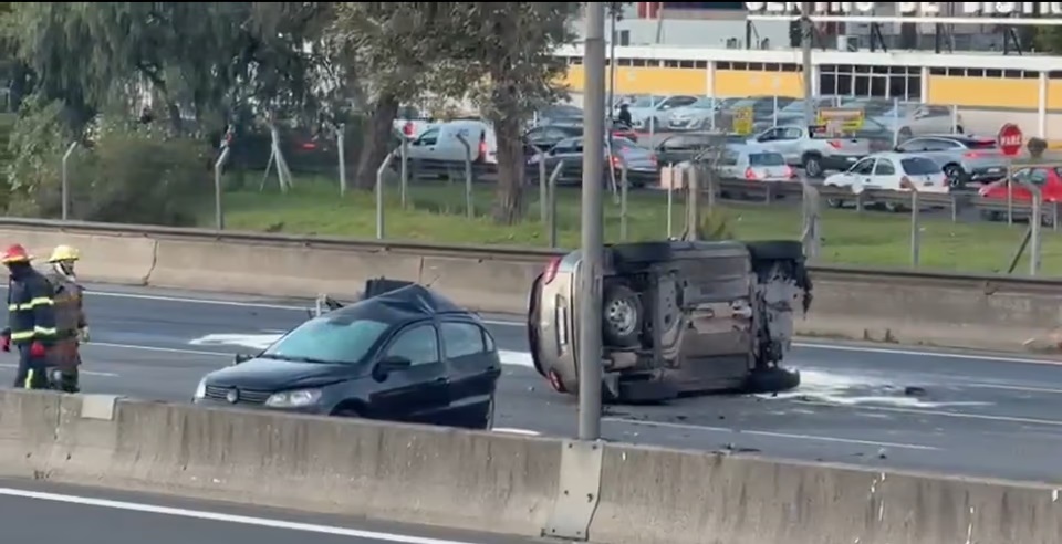 Buenos Aires: murió una nena de dos años en un choque sobre la Autopista Panamericana