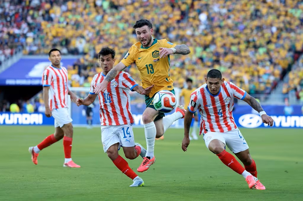 Paraguay igualó con Australia y espera la confirmación de su clasificación