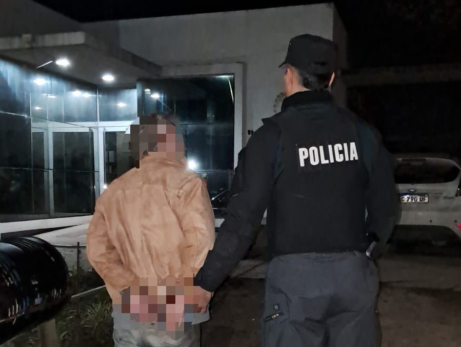 Detuvieron a un hombre en un episodio de violencia familiar