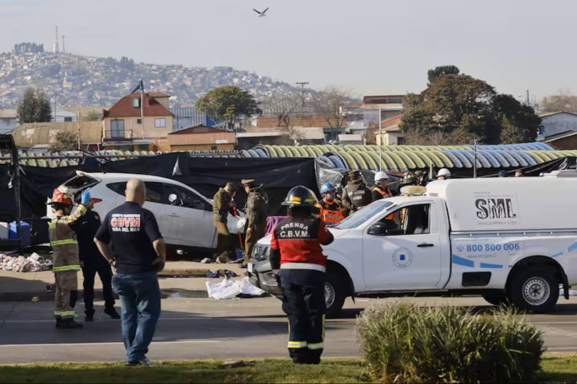 Tragedia en Viña del Mar: un integrante de la Armada atropelló y mató a seis personas