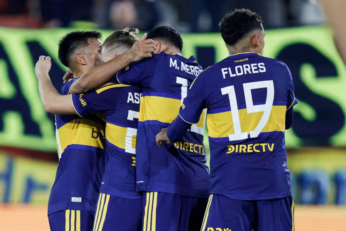 Boca pegó en el momento justo y venció a Estudiantes de La Plata
