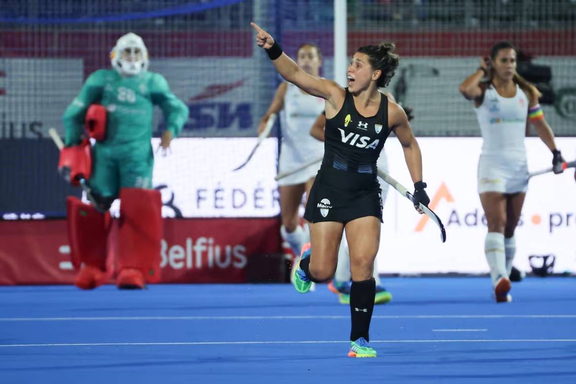 Las Leonas golearon a España y se metieron en las semifinales del Mundial de hockey