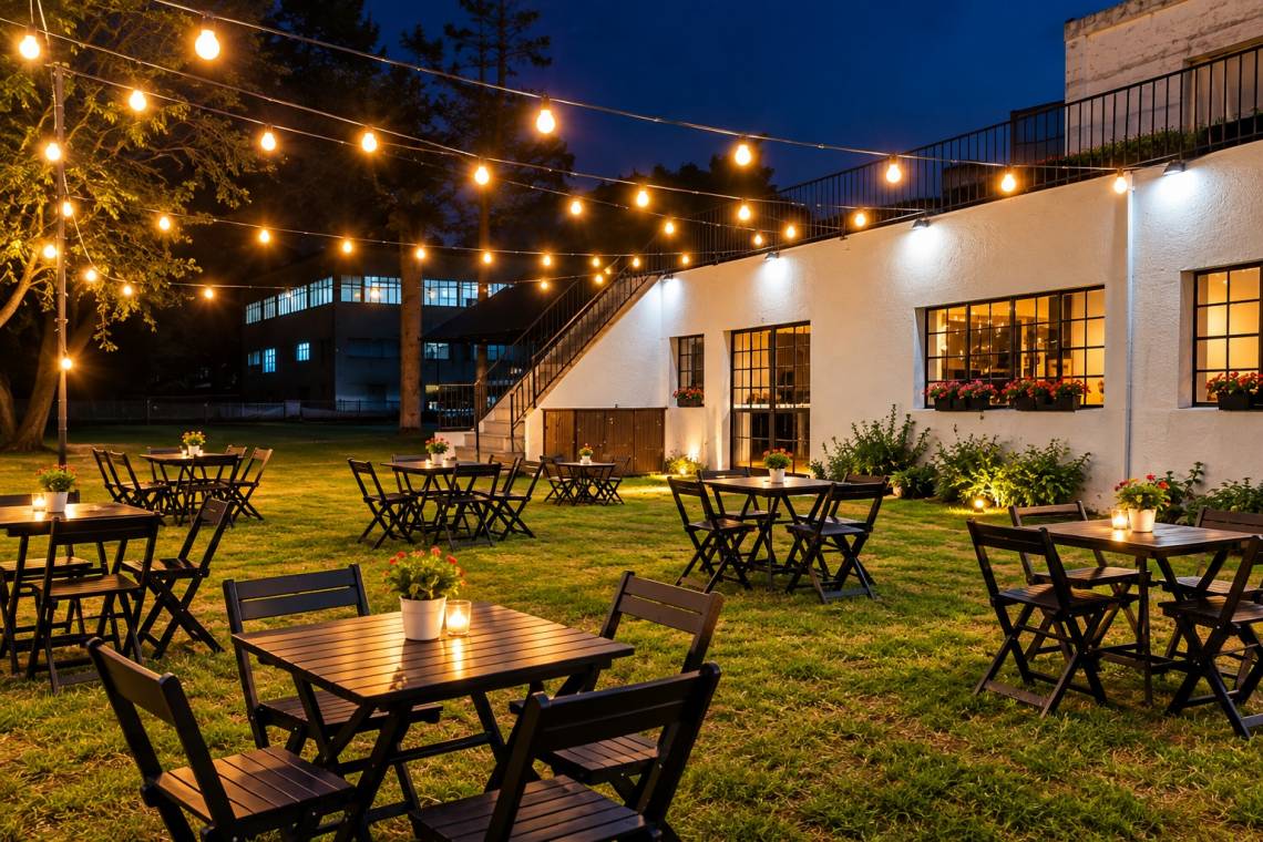 Jardines del Club reabre este sábado con una propuesta gastronómica renovada en un lugar privilegiado