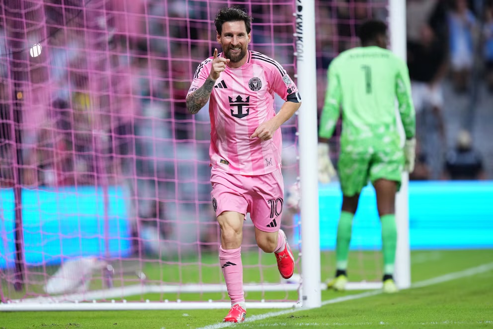Messi volvió recargado tras su despedida de la Selección: dos golazos y goleada de Inter Miami en la MLS