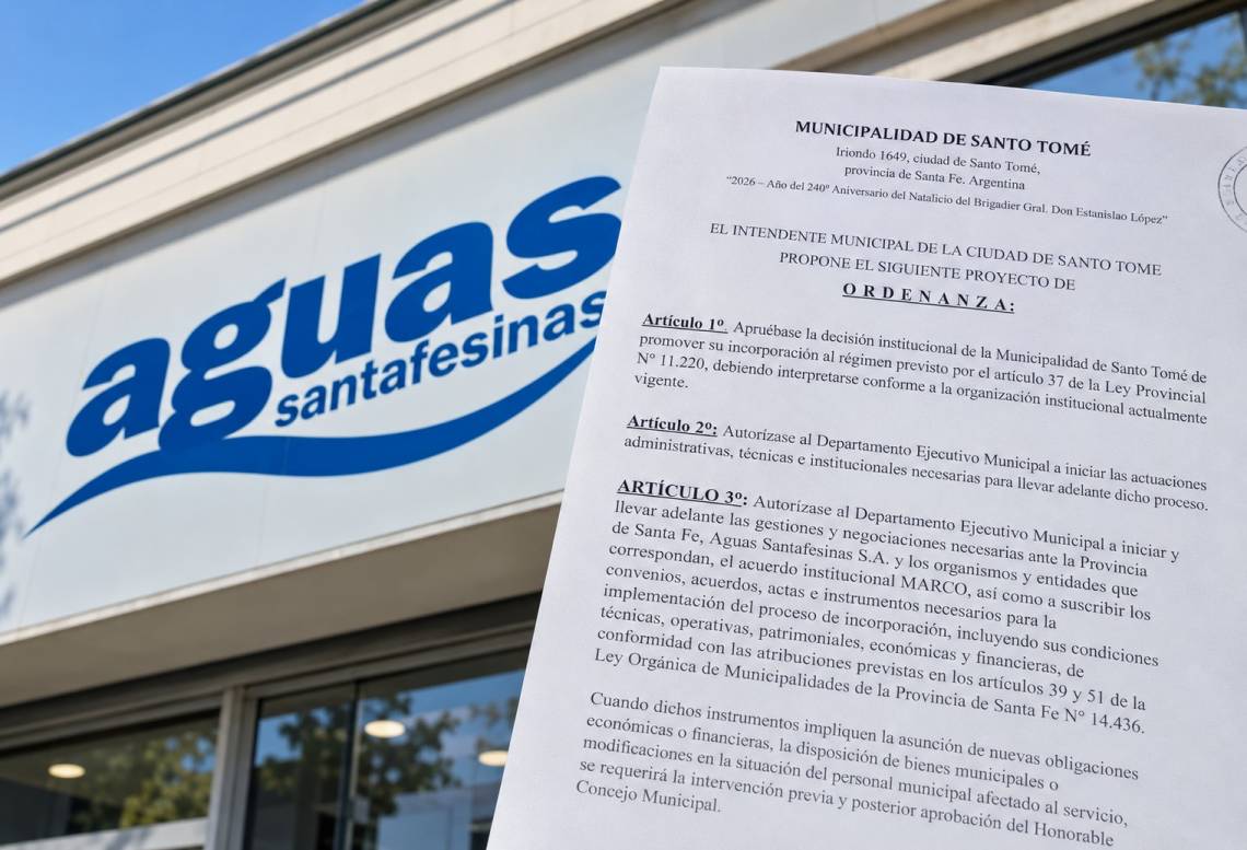 Traspaso a ASSA: qué dice la ordenanza aprobada por el Concejo y qué autoriza al Municipio