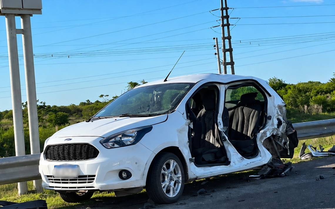 Choque en la autopista: tres personas fueron trasladadas al hospital Cullen