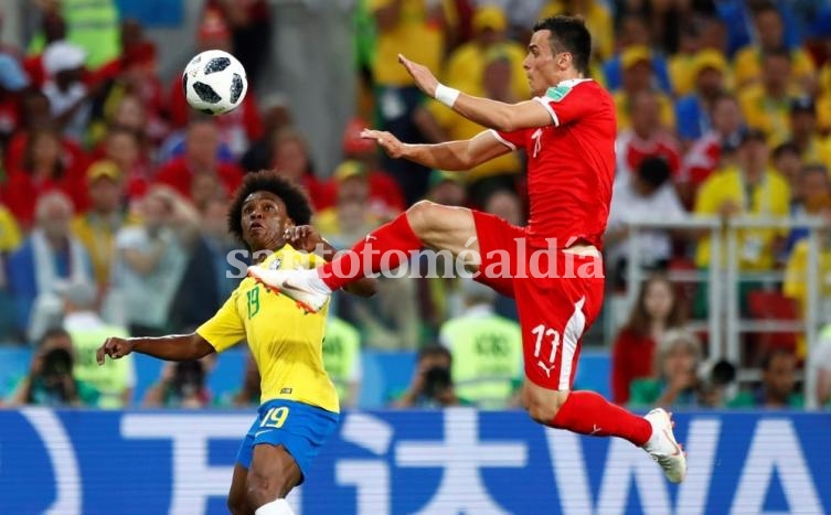 Brasil le ganó a Serbia y terminó primero en su grupo