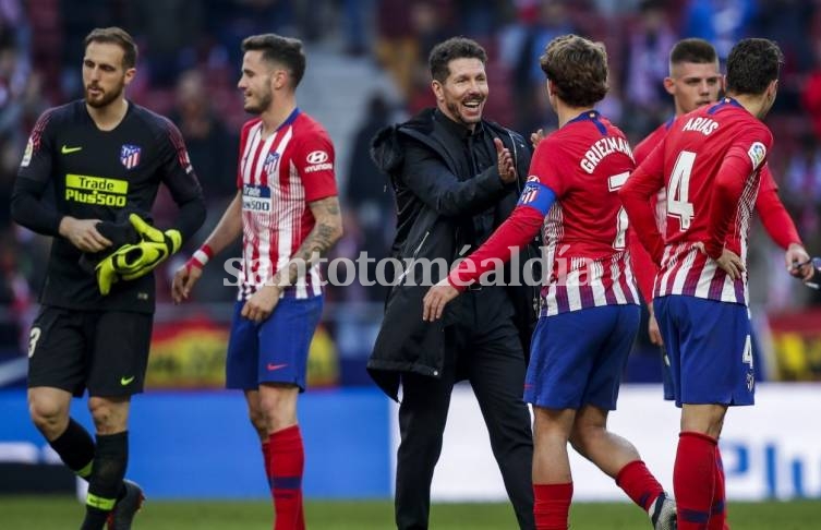 Atlético Madrid ganó y postergó la fiesta de Barcelona