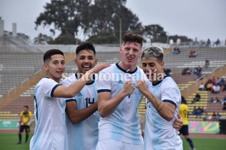 La Selección Sub 23 le ganó a Ecuador en los Juegos Panamericanos