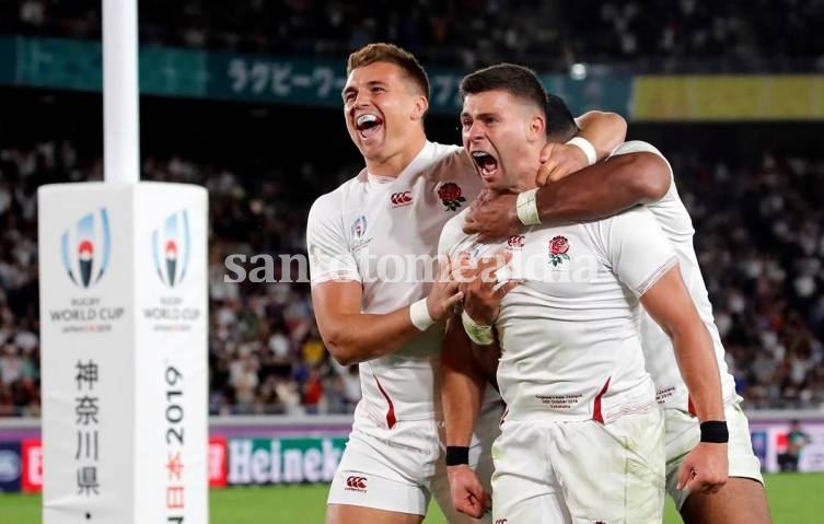 Inglaterra dio el golpe ante los All Blacks y se metió en la final del Mundial de rugby
