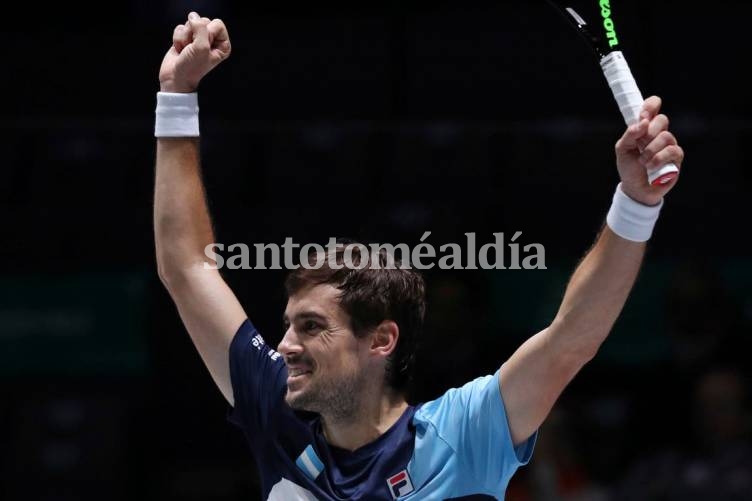 Copa Davis: Guido Pella le dio el primer punto a Argentina