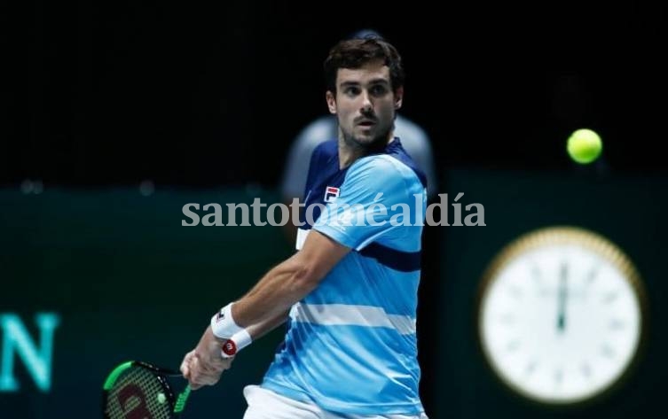 Pella no pudo con Kohlschreiber y Argentina arrancó abajo con Alemania