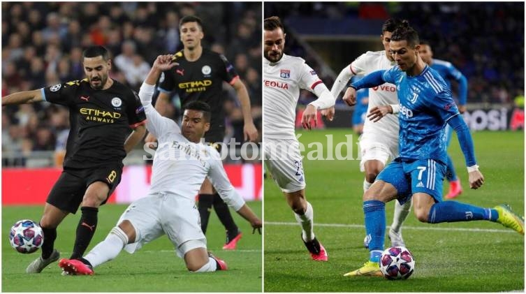 Regresa la Champions League con dos partidos estelares: Manchester City-Real Madrid y Juventus-Lyon