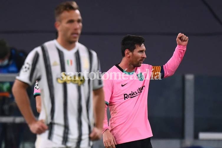 Con un gol de Messi, Barcelona logró un gran triunfo ante Juventus como visitante por la Champions 