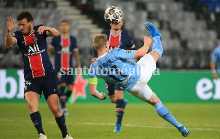 El City dio vuelta el partido y venció al PSG en la ida de las semifinales de la Champions