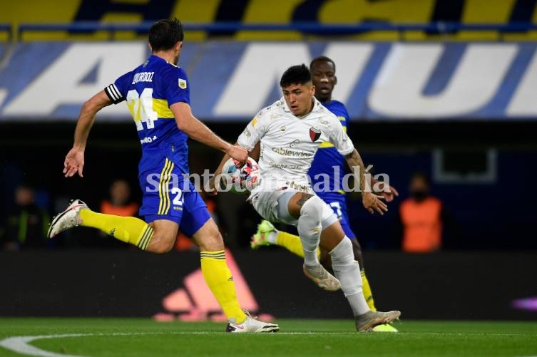 Colón no pudo con Boca y terminó perdiendo por la mínima. (Foto: Ignacio Izaguirre)