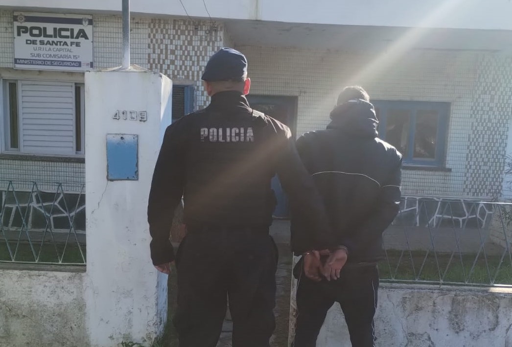 El detenido fue trasladado a la Subcomisaría 15.