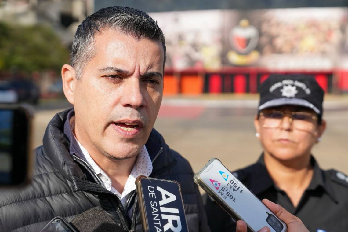 El director provincial de Seguridad en Eventos Masivos, Fernando Peverengo. (Foto: STD)