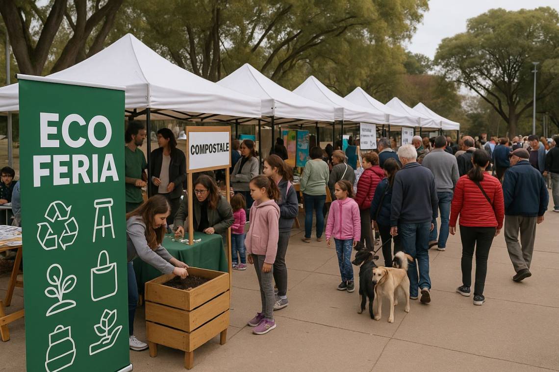 Todo listo para la primera Eco Feria: una jornada con conciencia ambiental y actividades para toda la familia