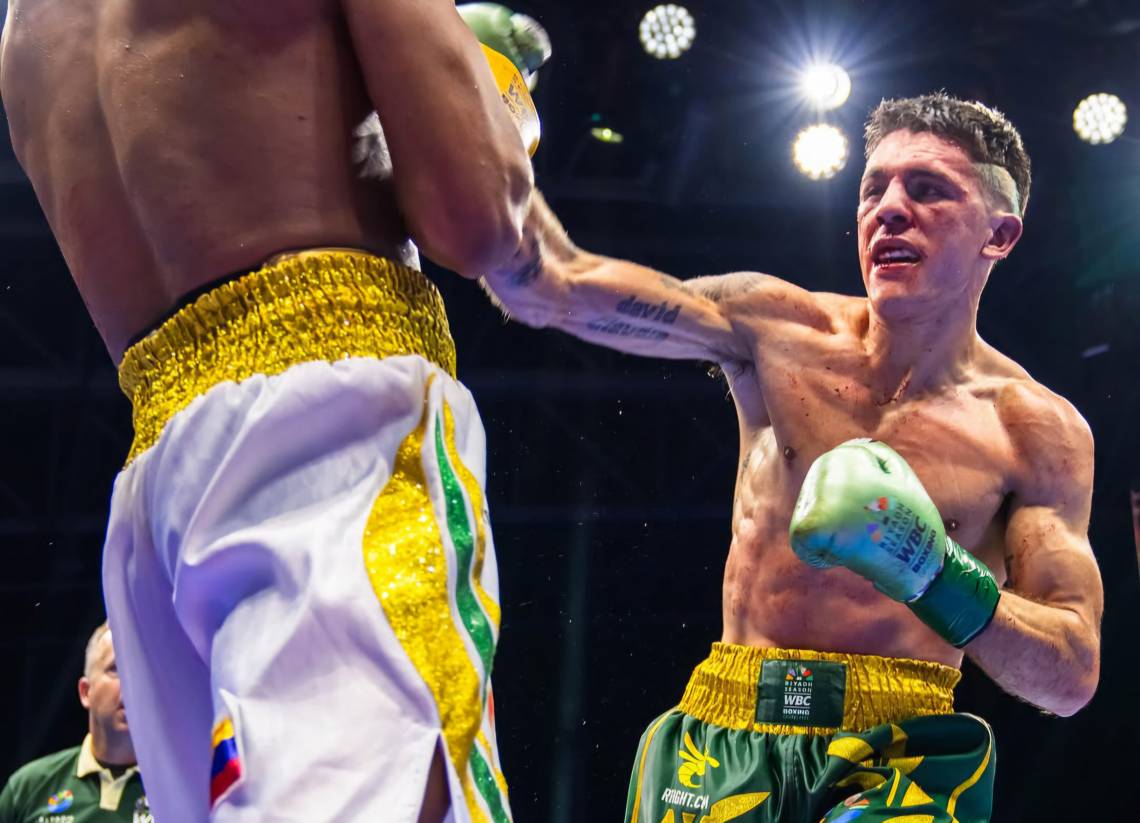 Fin del camino para Crenz en el Grand Prix: perdió por puntos ante el colombiano Carlos Utria