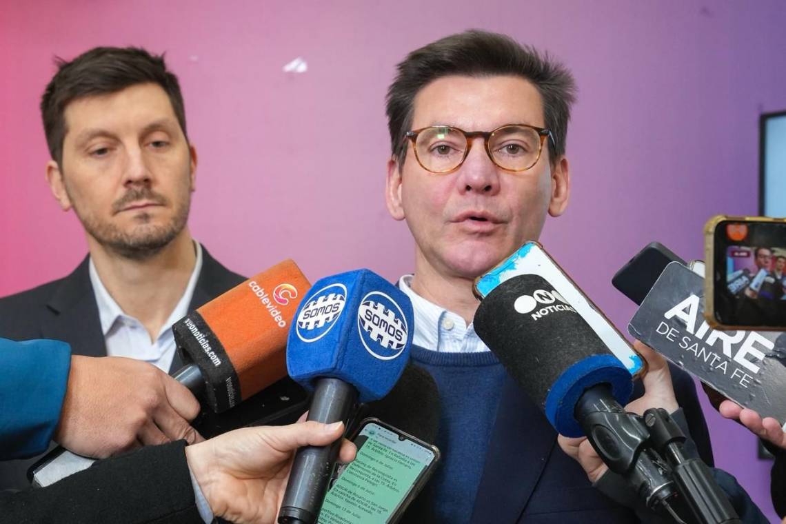 El vicepresidente ejecutivo de Lotería de Santa Fe explicó los alcances de las acciones legales contra Meta Platforms Inc.  (Foto: GSF)