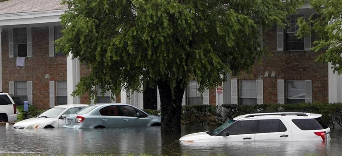 La zona central de Texas quedó totalmente anegada.