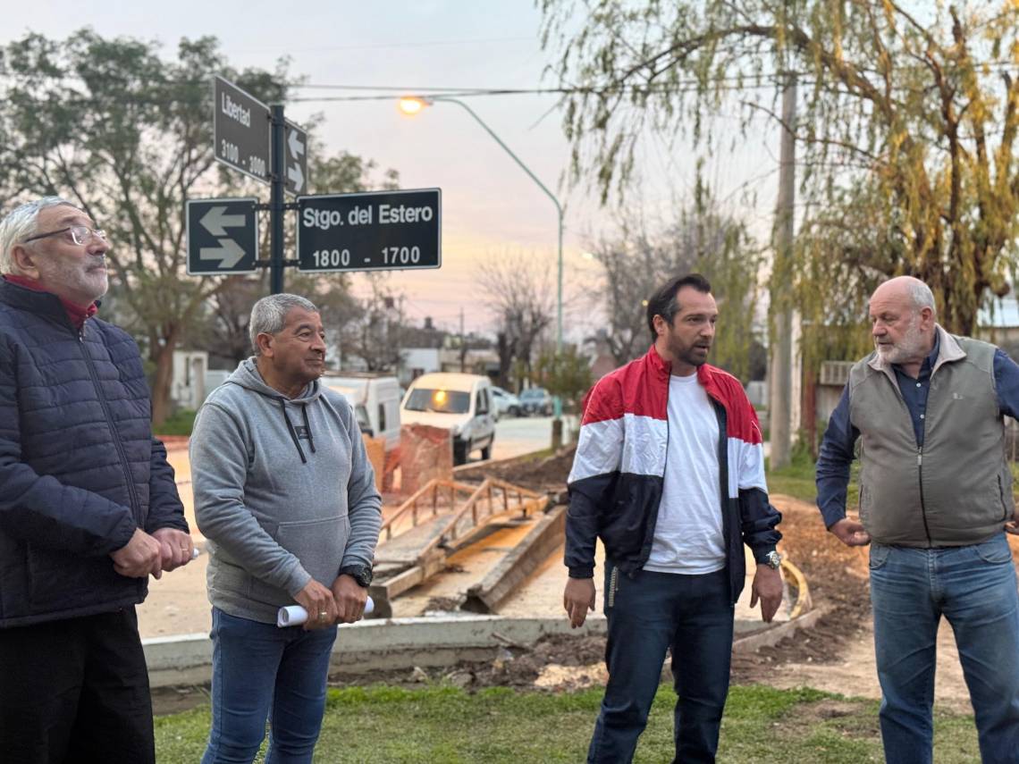 La Municipalidad anunció el inicio de nuevas cuadras de pavimento en el barrio Loyola