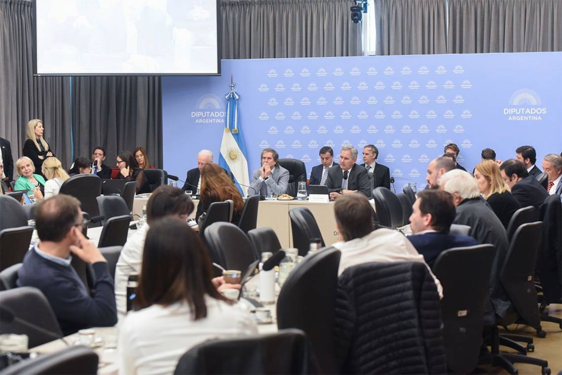 La Libertad Avanza logró dictamen de mayoría en la comisión de Hacienda. (Crédito: Diputados)