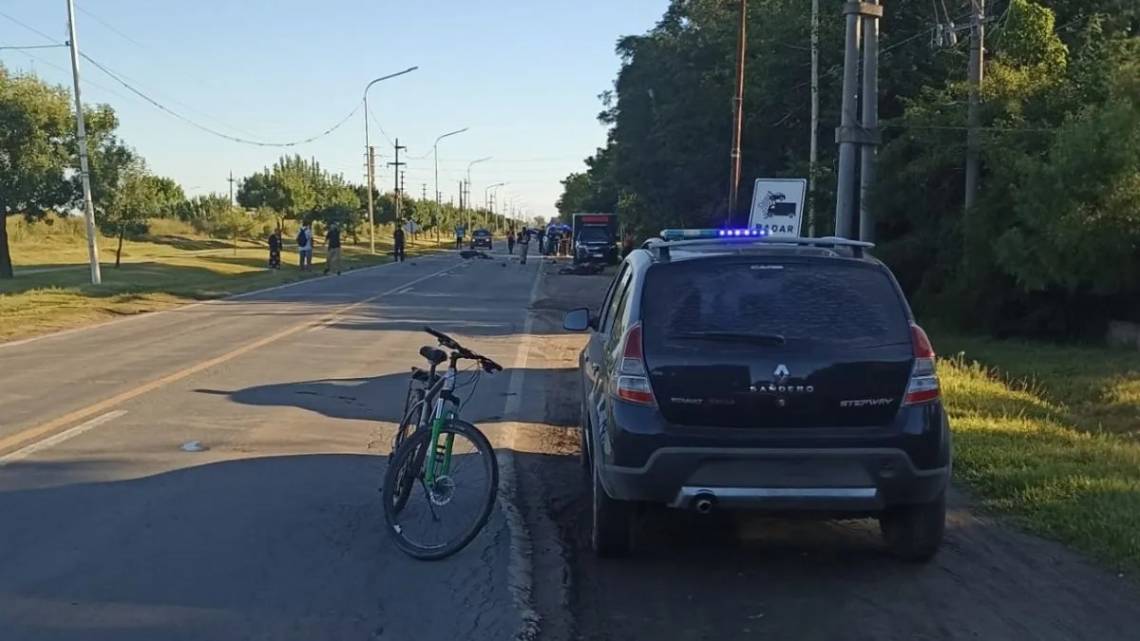 Tragedia en Sauce Viejo: dos muertos tras un choque de motos en Ruta 11