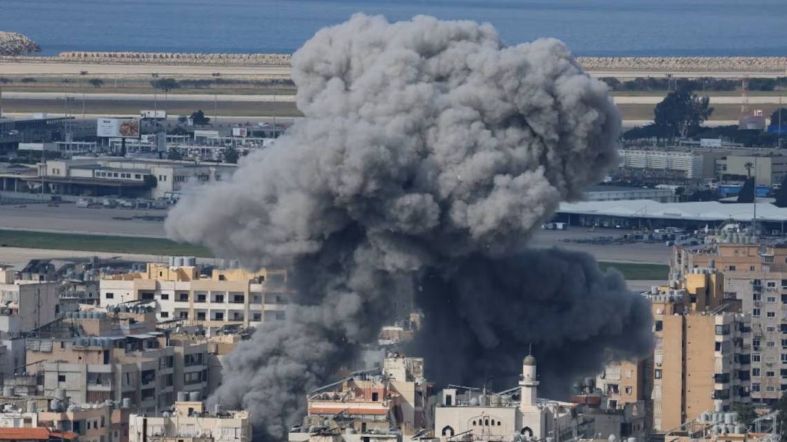 Beirut está bajo ataque israelí (Foto: EFE)