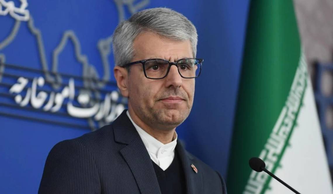 El portavoz de la cancillería iraní, Esmaeil Baghaei.