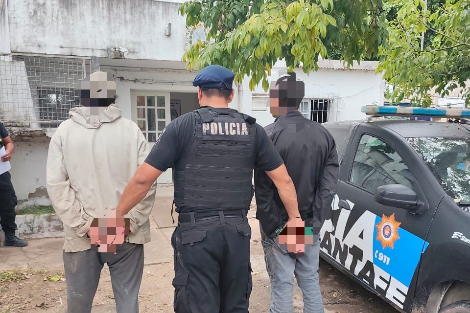 Las personas detenidas fueron trasladadas a la Subcomisaría 9na.