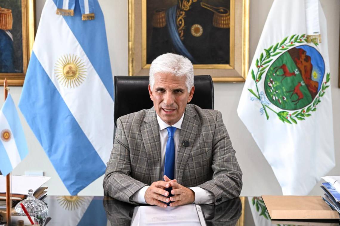 El gobernador de San Luis, Claudio Poggi.