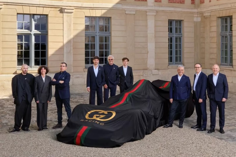 Con Colapinto en escena, Alpine presentó a Gucci como nuevo sponsor principal