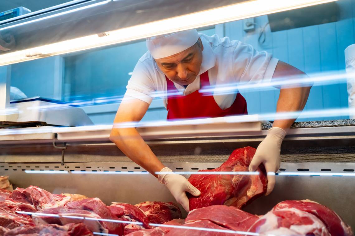 El consumo de carne vacuna sigue en retroceso y alcanzó un mínimo histórico en dos décadas.  (Crédito: Hispanolistic)