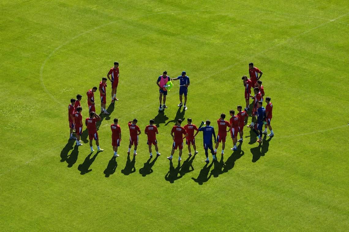 Con varias bajas y posibles salidas, Unión puso en marcha la pretemporada. (Crédito: Fernando Nicola - El Litoral)