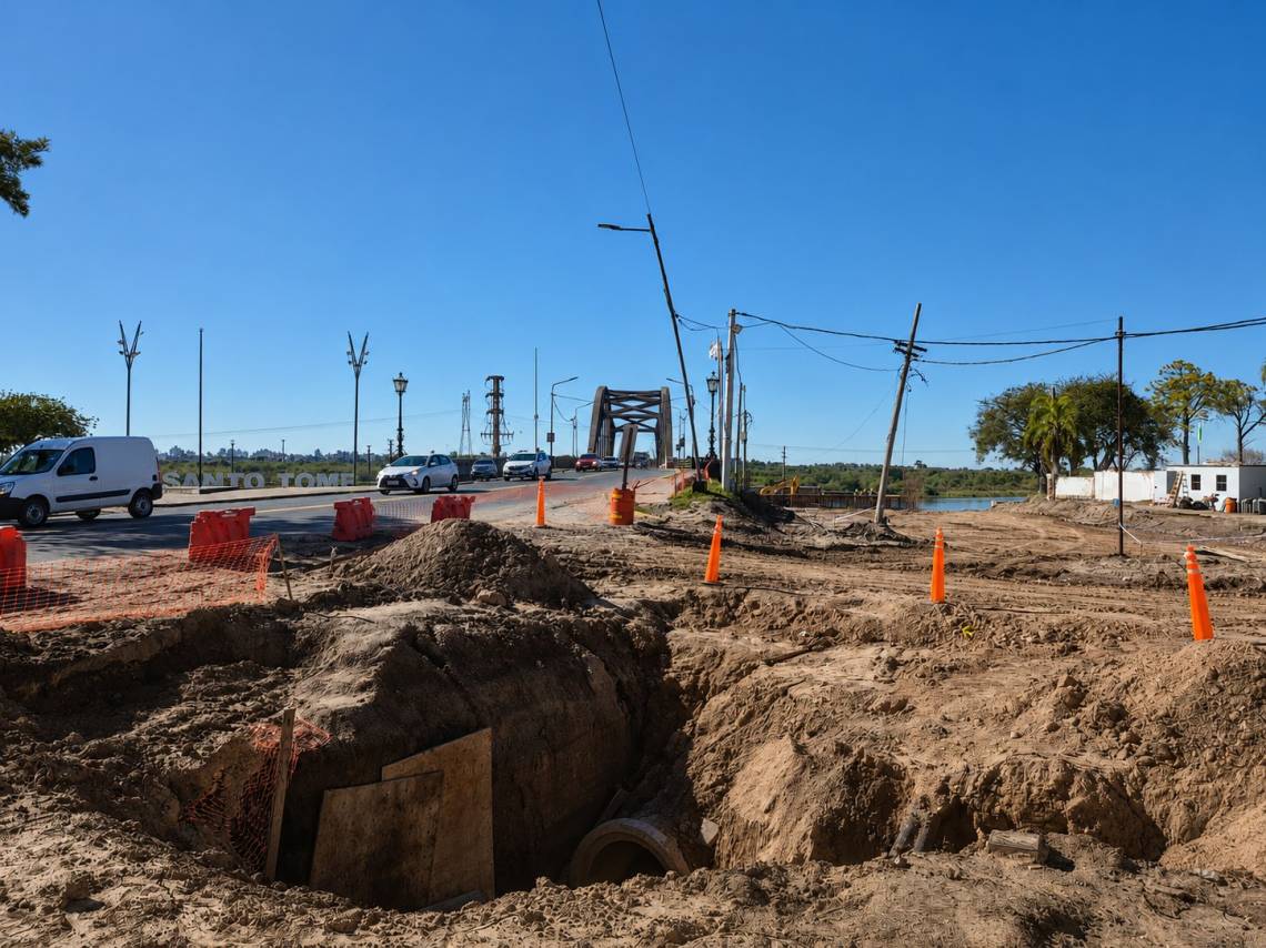 Seghezzo confirmó que la intervención sobre 7 de Marzo comenzará una vez finalizada la obra en Mitre. (Crédito: STD)