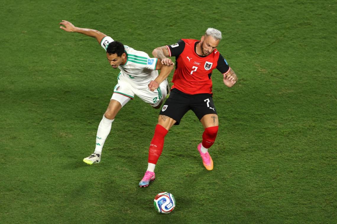 Un empate con seis goles clasificó a Austria y Argelia y dejó afuera a Irán.