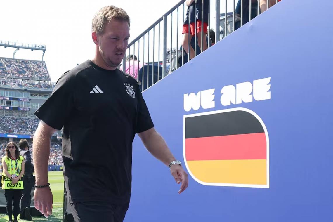 Se terminó el ciclo de Julian Nagelsmann en Alemania después de la eliminación ante Paraguay.  (Crédito: ALEXANDER HASSENSTEIN - GETTY IMAGES NORTH AMERICA)
