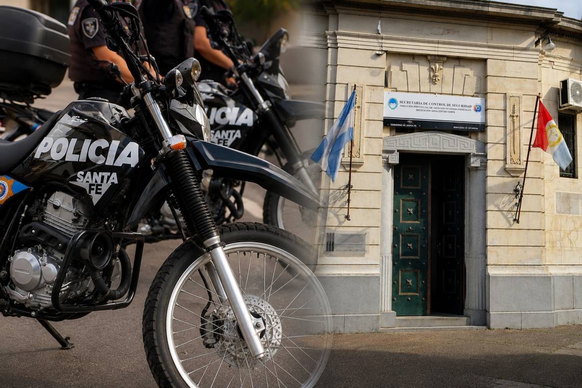 Dos suboficiales de la Brigada Motorizada de la Unidad Regional I fueron detenidos este viernes en la ciudad de Santa Fe.
