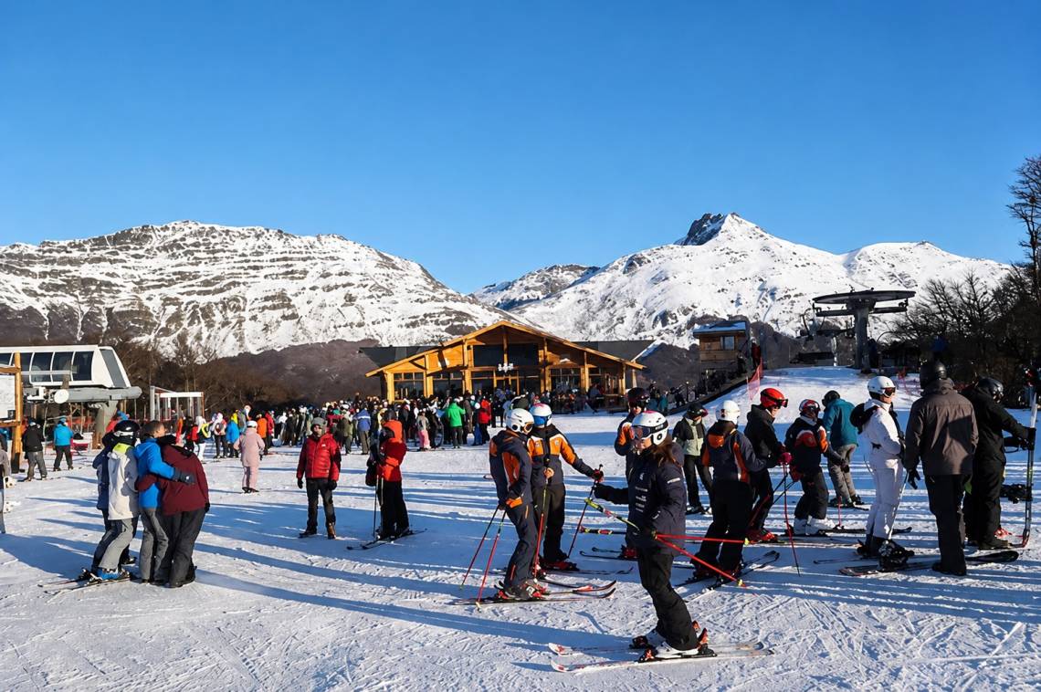 Bariloche encabeza los niveles de ocupación en el invierno, con un 85%