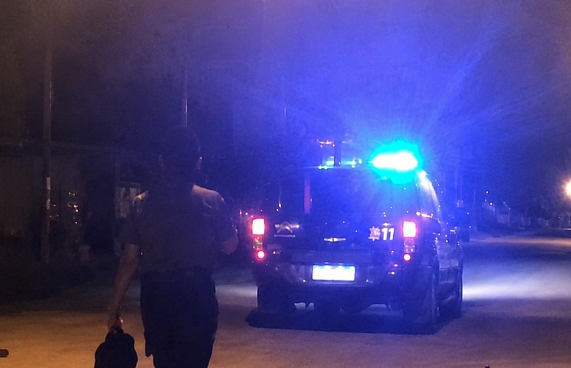 La Policía trabajó en el lugar de los hechos y ahora se intenta esclarecer el asesinato de Silvestre Nicolás Escobar.