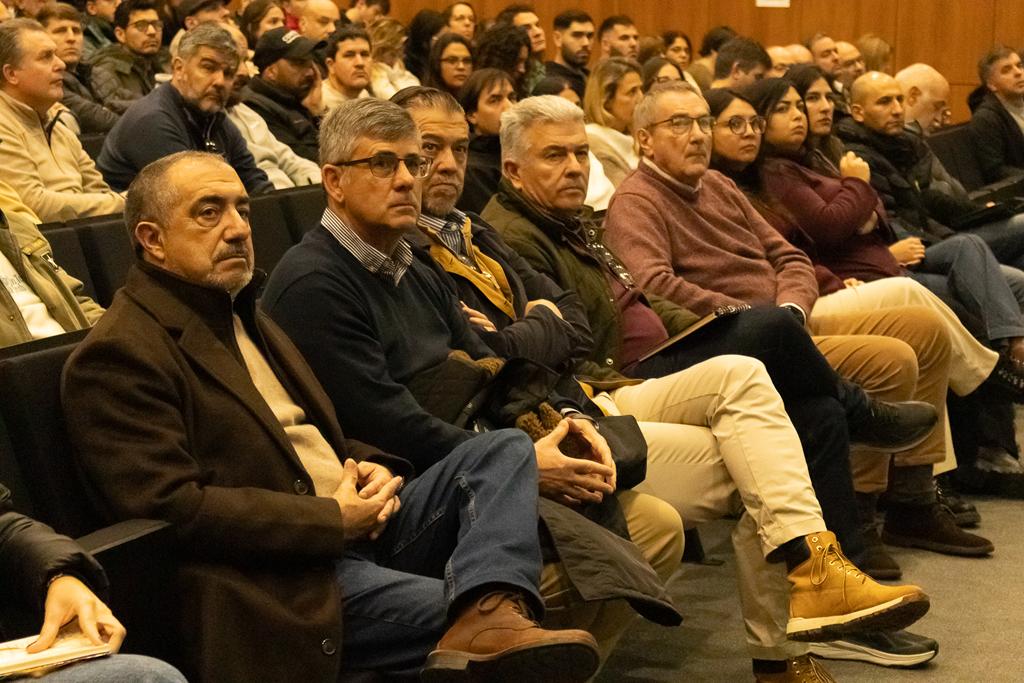Juan R. Medina participó de la jornada en representación de ASOEM. (Fotos: ASOEM)